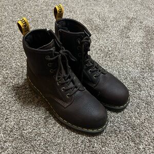 Dr. Martens Brown Leather Boots